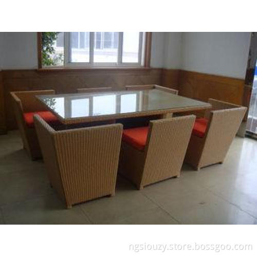 7pcs rattan sofa set